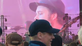 The Coral  People Are Strange  cover of The Doors song live Liverpool Waterfront Pier July 2023 [upl. by Rosel]