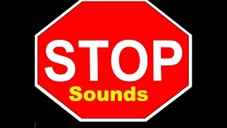 Stop Sound Effects All Sounds [upl. by Ednihek]