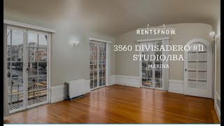 3560 Divisadero 11 San Francisco CA  Studio 1 Bath [upl. by Lois]