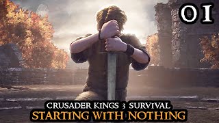 Crusader Kings 3 SURVIVAL  Starting With Nothing  Grand Strategy Medieval Beginning Part 01 [upl. by Nednyl]