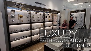 The quotCandy Storequot for Bathroom Remodels Plimpton and Hills Luxury Plumbing Showroom Tour [upl. by Esina]