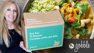 Gobble 10 Minute Meal Subscription Review amp Let’s Cook [upl. by Noiroc127]