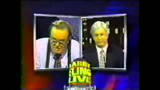 WWF  02261996  Raw  Billionaire Ted Huckster amp Nacho on Larry Fling Live  Promo [upl. by Godred]