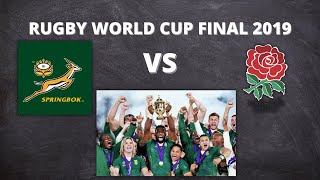 Springboks vs England  RWC 2019 Final Relived [upl. by Guevara732]