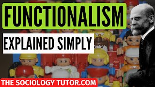 Functionalist Theory A Level Sociology [upl. by Nwahs]