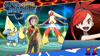 Combusken and Electrike Evolve  Defeat 4th Gym Leader  Pokemon Alpha Sapphire Ep11 in Hindi [upl. by Imit]