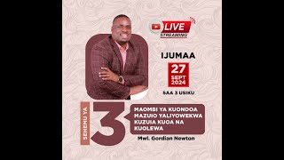 LIVE  MAOMBI YA KUONDOA MAZUIO YANAYO ZUIA KUOA NA KUOLEWA 2024  MWL GORDIAN NEWTON [upl. by Eeluj]