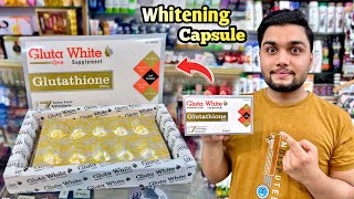 Gluta White Capsule Review  Skin Whitening Capsule  Whitening Tablets [upl. by Berhley]