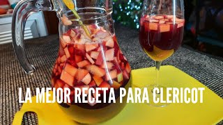 LA MEJOR RECETA PARA CLERICOT [upl. by Etiragram]