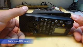 How to change MMSI number on VHF [upl. by Ainej]