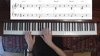 Introduction to Jazz Piano A Deep Dive Ch 2B Basic Comping Strategies [upl. by Anyalram117]