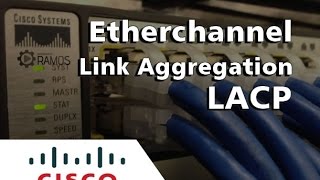 ⚫ Packet Tracer CISCO CCNA  Etherchannel  Link Aggregation  LACP [upl. by Diane140]