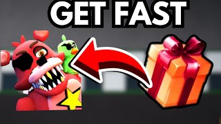 🎁 How TO GET ROCKSTAR PRESENTS FAST Five Nights TD [upl. by Ahsiekit]