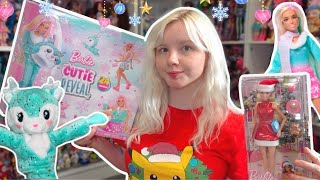 BARBIE CUTIE REVEAL ADVENT CALENDAR DOLL OPENING [upl. by Vihs]