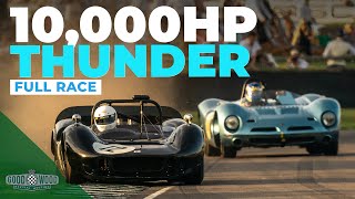 Flatout sliding fight  2023 Whitsun Trophy full race  Goodwood Revival [upl. by Geer]