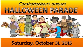 2015 Conshohocken Annual Halloween Parade [upl. by Bravar347]