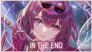 「Nightcore」In The End  Twin amp Elise LieberthLyrics [upl. by Abeh]