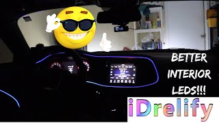 iDrelify LED Interior Light FULL INSTALL FOR 201523 DODGE CHALLENGER [upl. by Caleb]