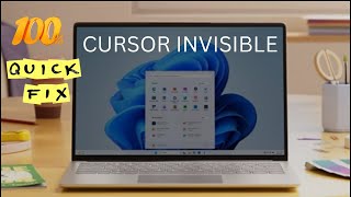 how to fix cursor not showing in window 11  easiest solution  100 working [upl. by Acirehs]