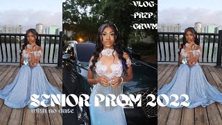 SENIOR PROM 2022 W NO DATE…amp still looked gorgeous💗✨GRWM VLOG Turn up clips at the end [upl. by Kristie]