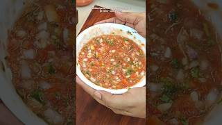 quotEasiest Tomato Salsa Ever For Mexican Fried Ricequot Tomato Chutney Recipe [upl. by Sahcnip]