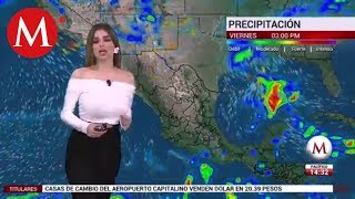 El clima para mañana viernes con Pamela Longoria [upl. by Notle]