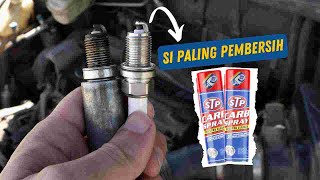 Pembersih Carburator Cleaner Paling Terbukti Hasilnya STP Carb Spray Injector Cleaner [upl. by Onilatac]