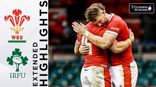 Wales v Ireland  EXTENDED Highlights  Wales Hit Back in Second Half  2021 Guinness Six Nations [upl. by Merola]