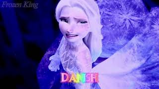 Frozen 2  quotElsa Freezes in Ahtohallanquot  OneLine Multilanguage [upl. by Assirok112]