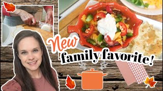 Everybody went back for seconds  NEW Twisted Taco Soup Recipe  Southern Cooking VLOG [upl. by Fadiman]