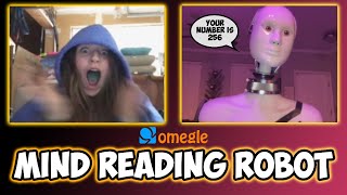 Mind Reading Robot on OMEGLE [upl. by Etterual]