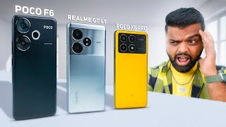 POCO F6 vs Realme GT 6T  Which One is Best [upl. by Mera]