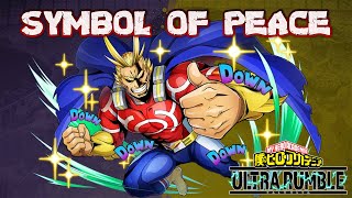 THE SYMBOL OF PEACE DOMINATES THE RAPID META  My Hero Ultra Rumble [upl. by Einallem270]