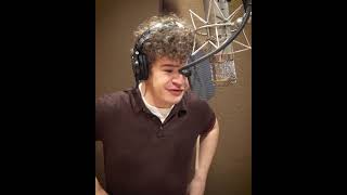 Gaten Matarazzo singing a Sweeney Todd song  gatenmatarazzo sweeneytodd fyp dustinhenderson [upl. by Perice183]