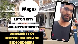 All about Luton job opportunities  university of Hertfordshire and Bedfordshire students must watch [upl. by Eugenides]