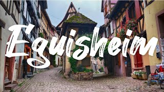 Eguisheim Egisaim Fairy Tale village in Frances beautiful Alsace region [upl. by Ninahs]