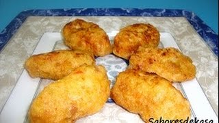 Croquetas de gazpacho [upl. by Eneirda]