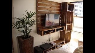 Muebles hechos con palets Forniture made with pallets [upl. by Schindler]