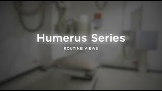 Humerus Series AP and Lateral Views Radiography Positioning [upl. by Olly]