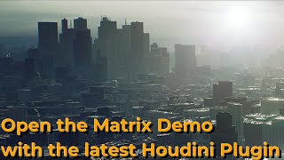 How to open the city sample Project with the latest versions of Houdini [upl. by Auqemahs957]