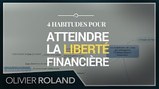 Les 4 HABITUDES des personnes atteignant la LIBERTÉ et LINDÉPENDANCE financière [upl. by Dlareg378]