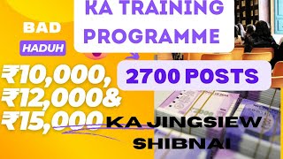 2700 LAITKAM TRAINING HA RYNGKAT KA JINGSIEW KABA 10HAJAR12HAJAR BAD 15HAJAR SHIBNAI [upl. by Cybil]