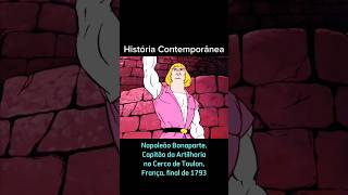 Napoleão Bonaparte de capitão de artilharia até Imperador da França napoleon historia [upl. by Anawot]