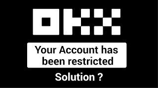 Your okx account has been restricted Solution in 2 minutes [upl. by Fancie950]