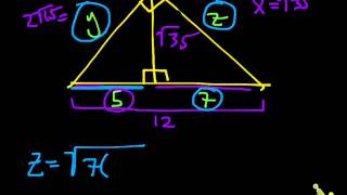 Similarity in Right Triangles [upl. by Ynner]