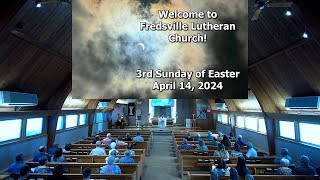 April 14 2024  Fredsville Lutheran Church Worship [upl. by Blanka112]