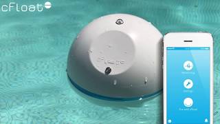 cFloat  Monitor your pool and home from your smartphone [upl. by Airdnoed]