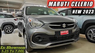 Maruti Celerio ZXI AMT 2023  All Specification Interior Exterior And Features [upl. by Asiat]