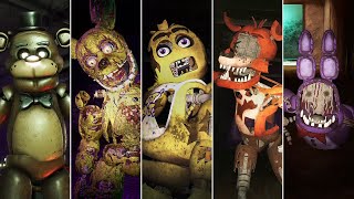 FNAF Security Breach  OG Final Stage Classic Animatronics [upl. by Brittany]