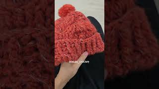 鉤針 兒童毛帽 今天鉤帽子🥰每天都在玩鉤針～ crochet 鉤針 lalalulu handmade 毛帽 帽子 [upl. by Hanafee]